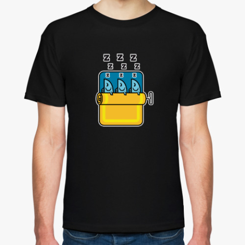 Футболка с принтом Zzz