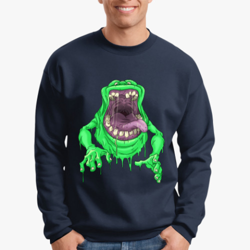 Свитшот с принтом Лизун