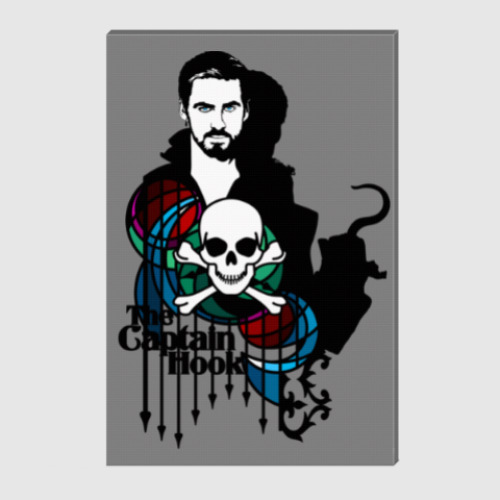 Холст с принтом The Captain Hook