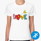 Женская спортивная футболка