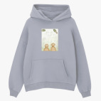 Толстовка худи оверсайз