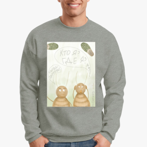 Свитшот с принтом Тараканы или снова-здорово