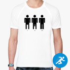 Мужская спортивная футболка