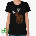 Женская футболка органик