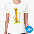 Женская спортивная футболка