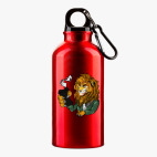 Металлическая бутылка 400 мл UV-DTF