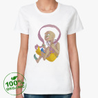 Женская футболка органик