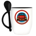 Кружка с ложкой