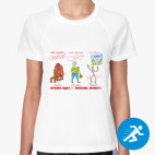 Женская спортивная футболка