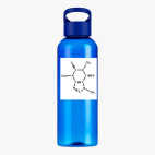 Прозрачная спортивная бутылка