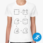 Женская спортивная футболка