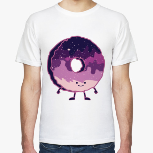 Футболка с принтом Космо Пончик
