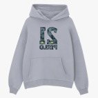 Толстовка худи оверсайз