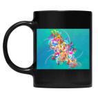 Кружка цветная UV-DTF