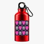 Металлическая бутылка 400 мл UV-DTF