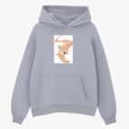 Толстовка худи оверсайз