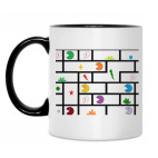 Кружка двухцветная