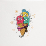 Смешные шарики мороженного