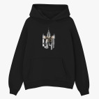 Толстовка худи оверсайз