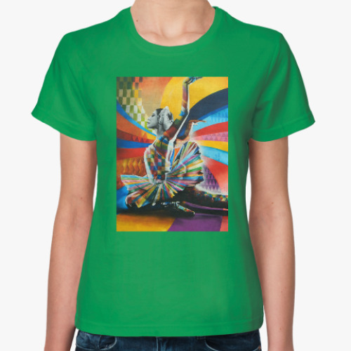 Женская футболка с принтом Майя Плисецкая