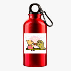 Металлическая бутылка 400 мл UV-DTF