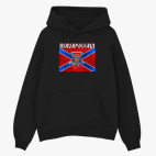 Толстовка худи оверсайз