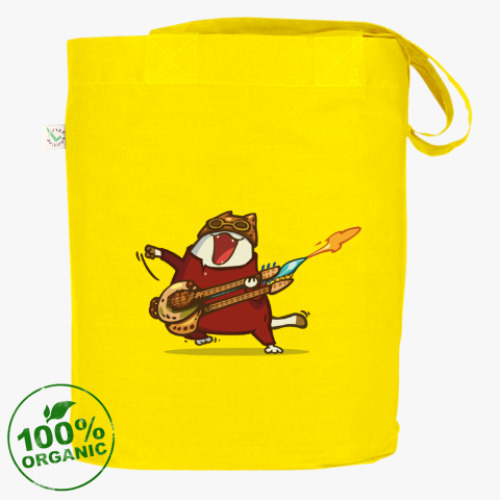 Сумка шоппер с принтом Пятничный Котик №9