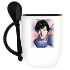 Кружка с ложкой