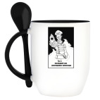 Кружка с ложкой