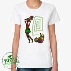 Женская футболка органик