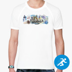 Мужская спортивная футболка