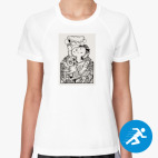 Женская спортивная футболка