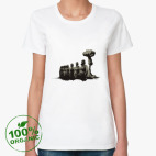 Женская футболка органик