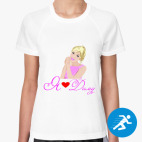 Женская спортивная футболка