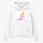 Толстовка худи оверсайз