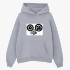 Толстовка худи оверсайз