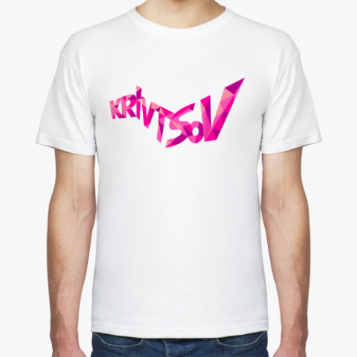 Футболка с принтом Krivtsov