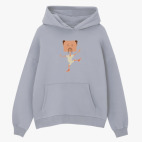 Толстовка худи оверсайз