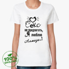 Женская футболка органик