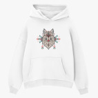 Толстовка худи оверсайз