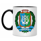 Кружка двухцветная