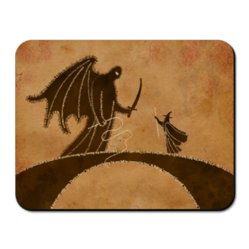 Коврик для мыши с принтом  Мост Казад-Дум