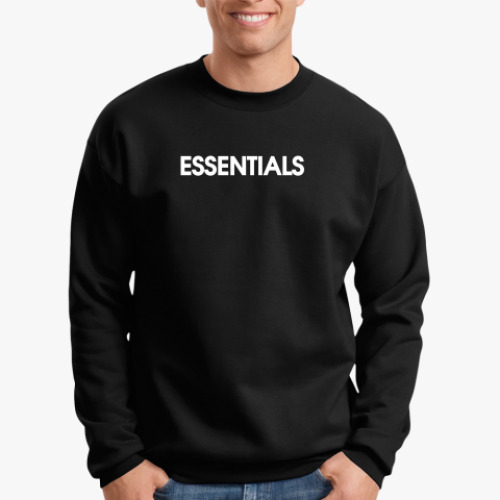 Свитшот с принтом ESSENTIALS
