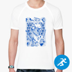 Мужская спортивная футболка