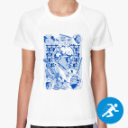 Женская спортивная футболка