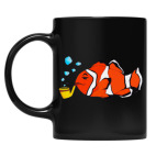 Кружка цветная UV-DTF