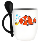 Кружка с ложкой