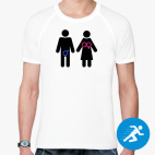 Мужская спортивная футболка