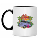 Кружка двухцветная