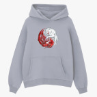 Толстовка худи оверсайз